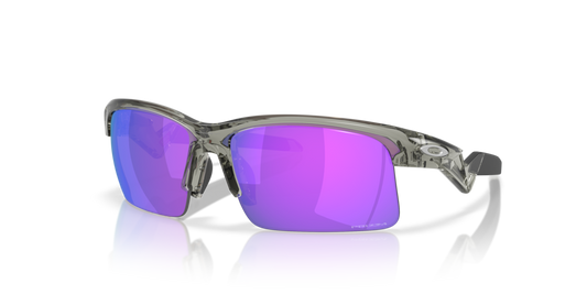 Oakley sunglass Capacitor (Youth Fit) prizm violet Lenses with grey ink Frame