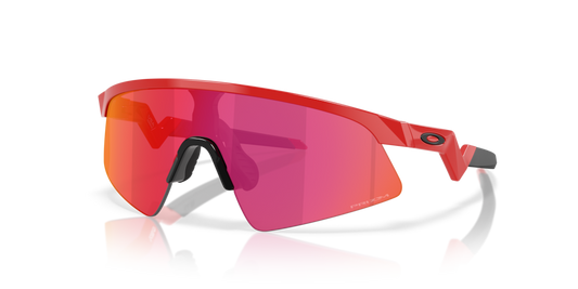 Oakley sunglass Resistor Sweep (Youth Fit) prizm field Lenses with redline Frame