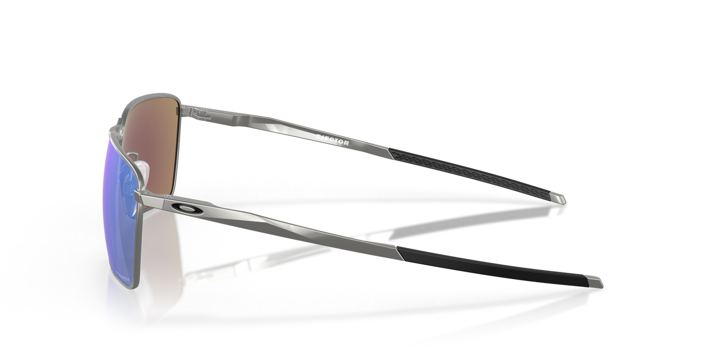 Oaakley Sunglass Ejector Satin Chrome Prizm Sapphire