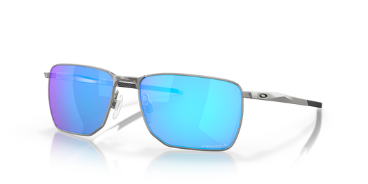 Oaakley Sunglass Ejector Satin Chrome Prizm Sapphire