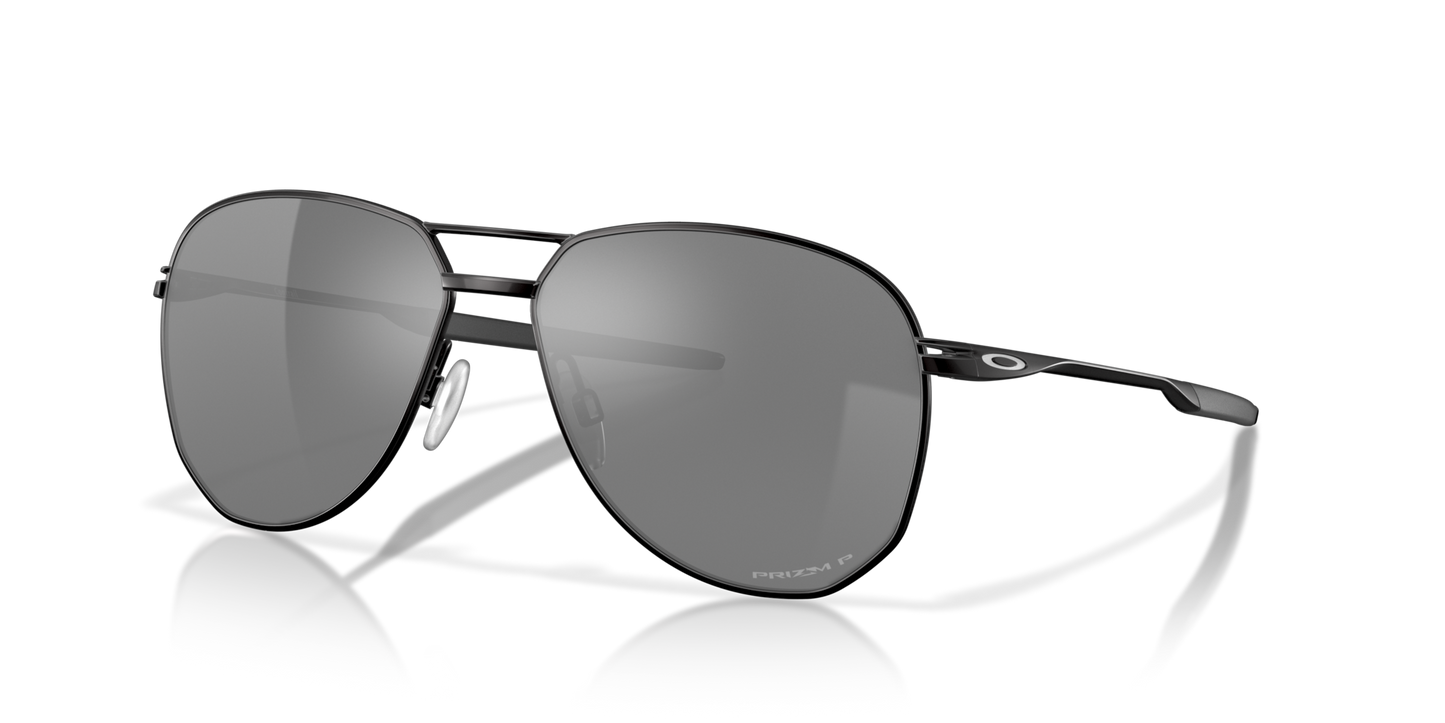 Oakley Sunglass Contrail prizm black polarized Lenses, satin black Frame