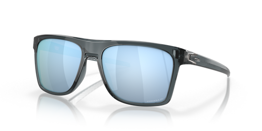 Oakley sunglass Leffingwell prizm deep water polarized Lenses with crystal black Frame