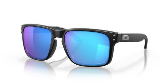 Oakley Sunglass prizm sapphire polarized Lenses, with matte black Frame