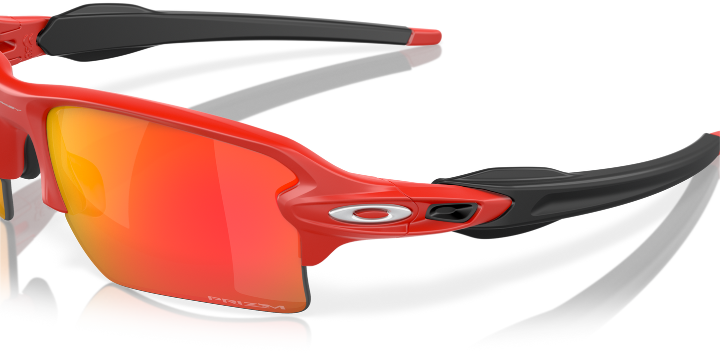 Flak® 2.0 XL prizm ruby Lenses With matte redline Frame