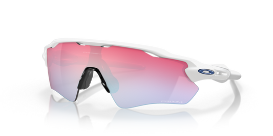 Oakley sunglass Radar® EV Path® prizm snow sapphire Lenses with polished white Fram