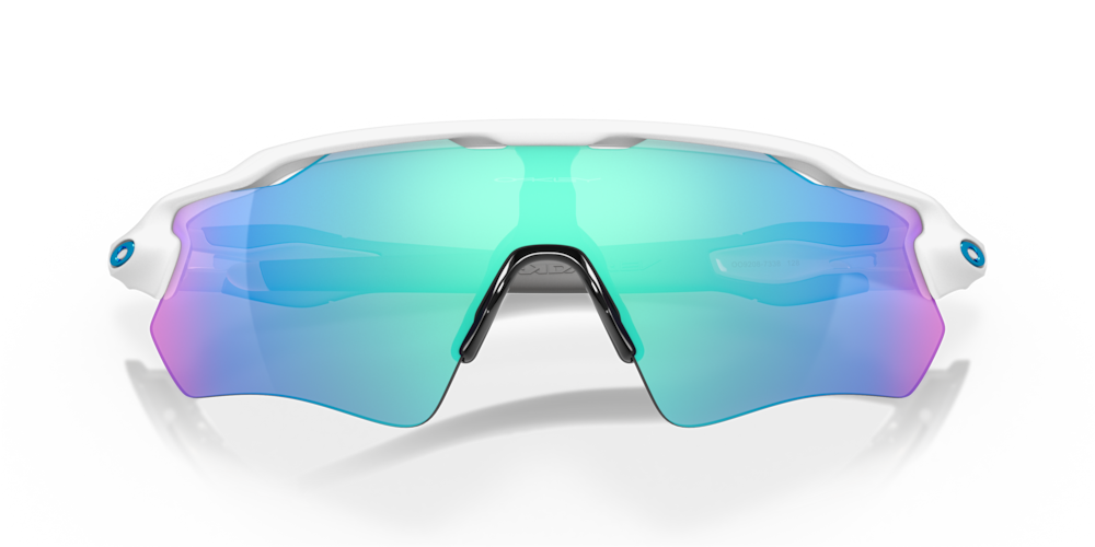 Oakley sunglass Radar® EV Path® Team Colors prizm sapphire Lenses with polished white Frame