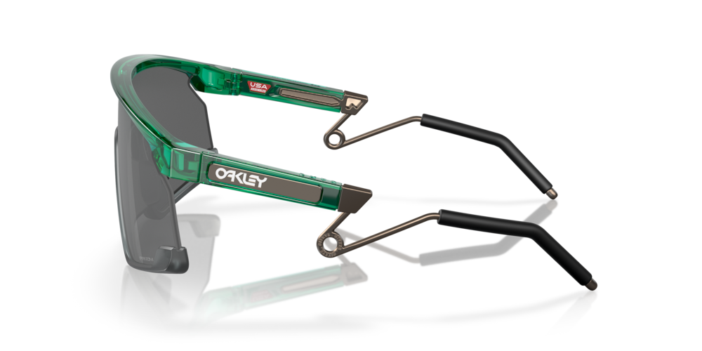 Oakley BXTR Metal Transparent viridian with Prizm Black Lens