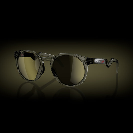 Oakley Sunglass HSTN 100 Thieves Collection prizm gaming™ 2.0 Lenses,  100t grey smoke Frame