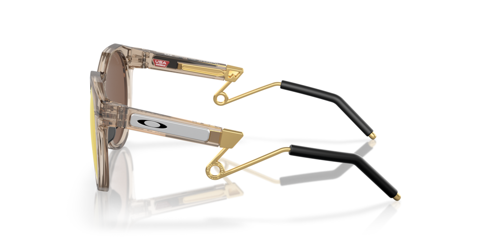 Oakley HSTN Metal Sepia Frame with Prizm 24k Polarized Lenses
