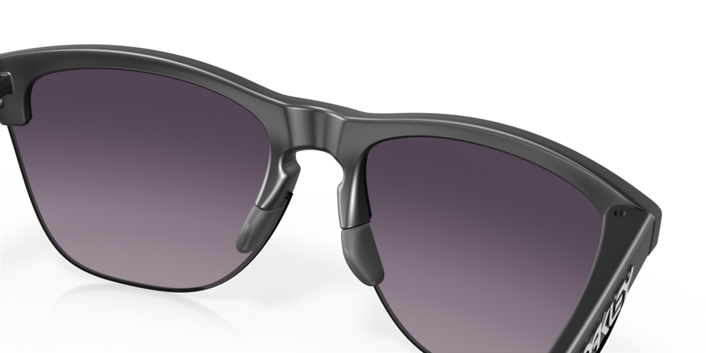 Oakley sunglass Frogskins™ Lite prizm grey gradient Lenses with matte black Frame