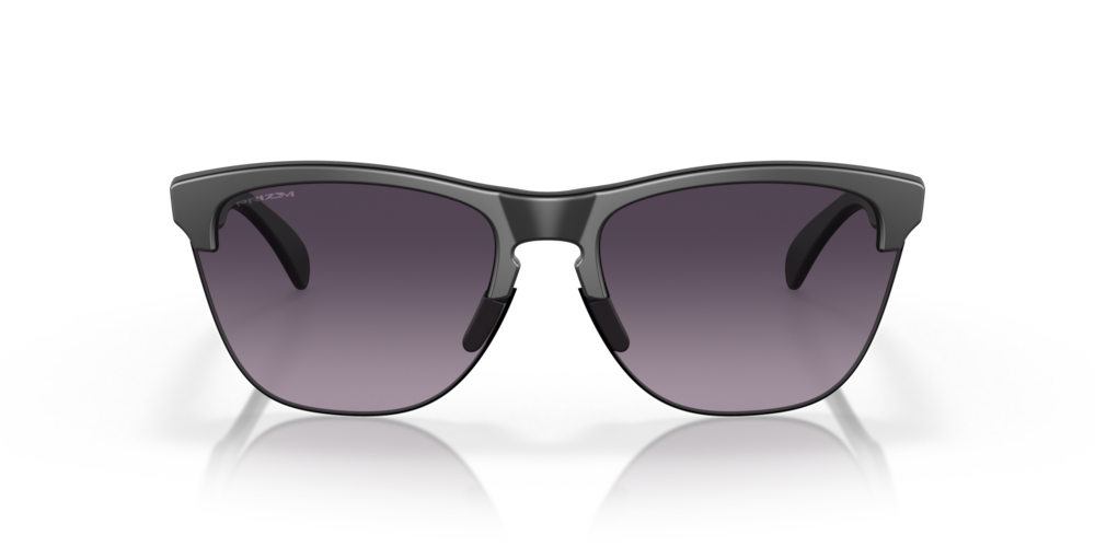 Oakley sunglass Frogskins™ Lite prizm grey gradient Lenses with matte black Frame