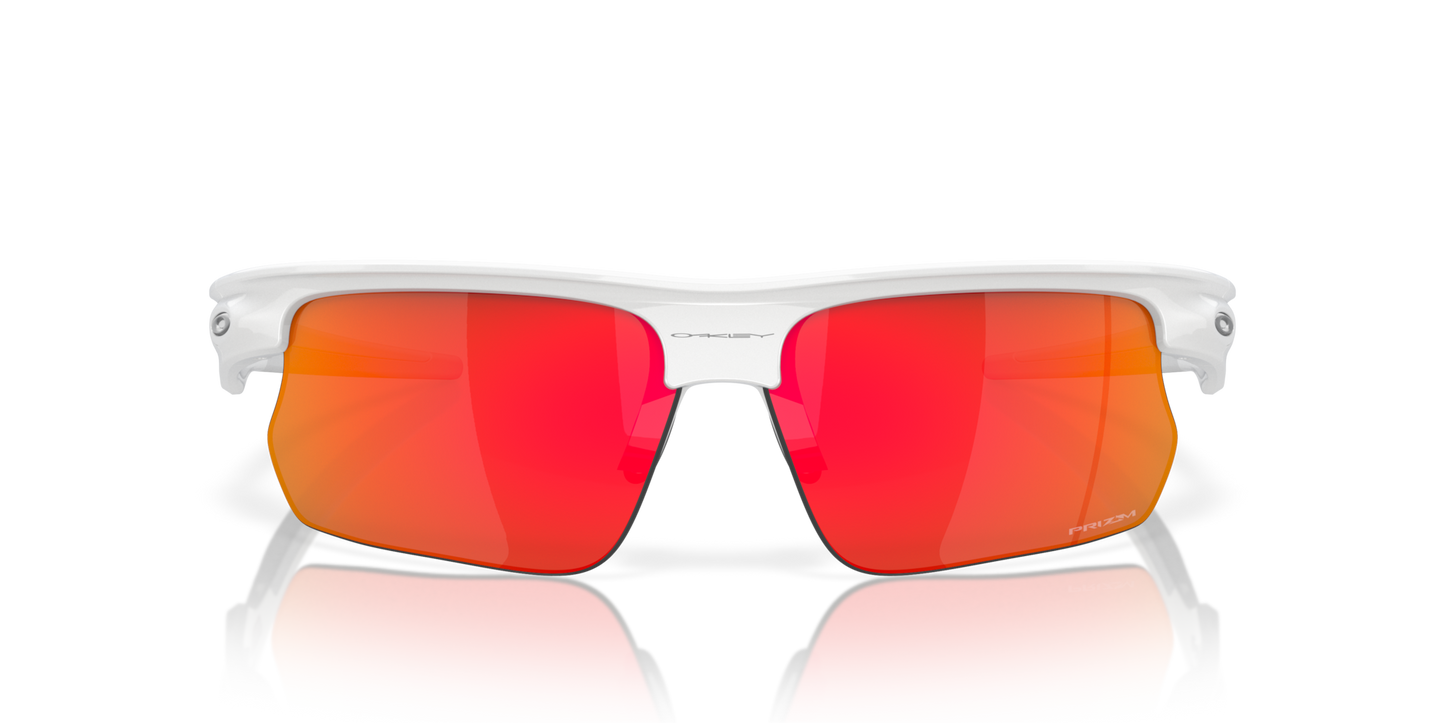 Oakley Bisphaera Polished white with Prizm ruby Lens