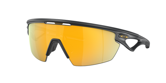 Oakley Sunglass Sphaera prizm 24k polarized Lenses with matte carbon Frame
