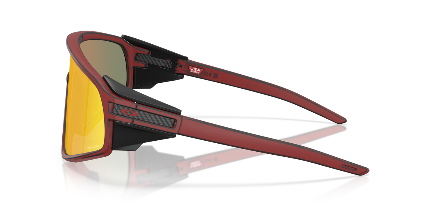 Oakley X Fortnite™ Red Knight Latch™ Panel prizm ruby Lenses, raceworn red knight Frame