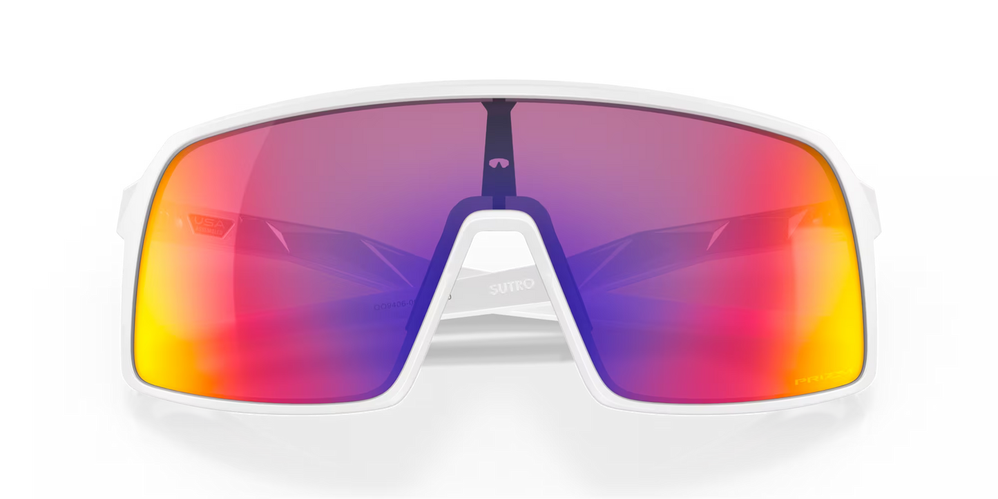 Oakley Sutro S prizm road Lenses, matte white Frame