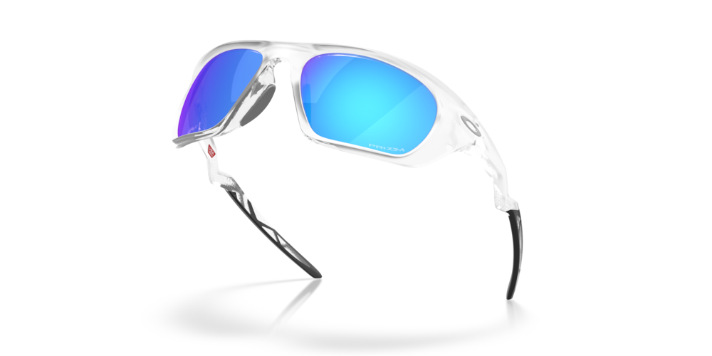 Oakley Sunglass Lateralis prizm sapphire Lenses with matte clear Frame