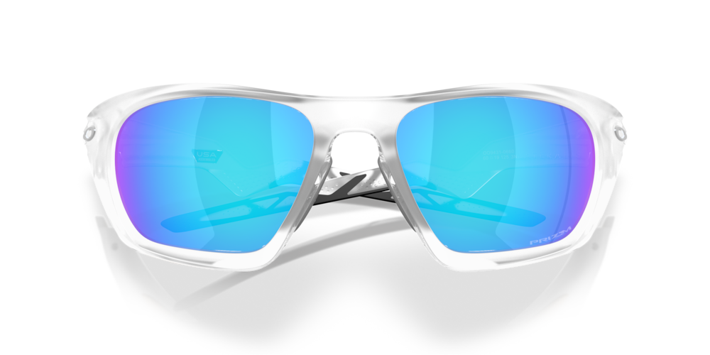 Oakley Sunglass Lateralis prizm sapphire Lenses with matte clear Frame