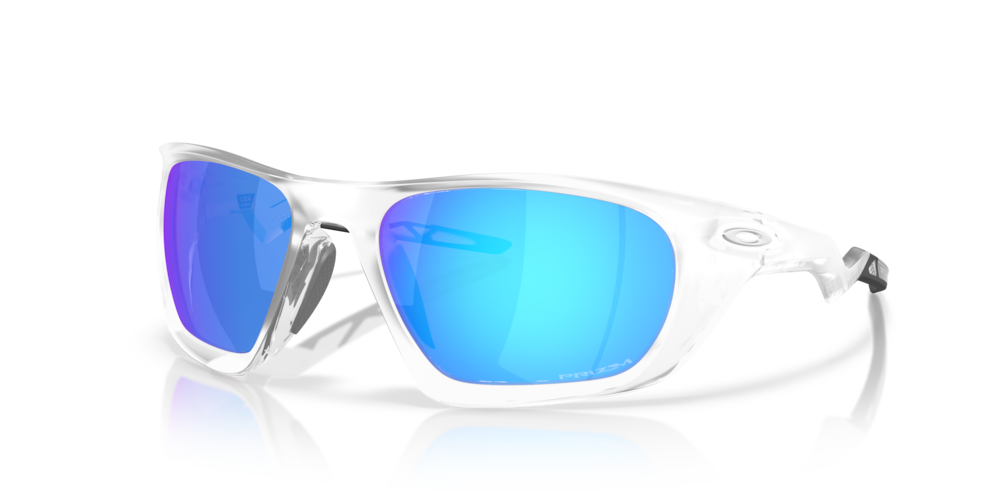 Oakley Sunglass Lateralis prizm sapphire Lenses with matte clear Frame
