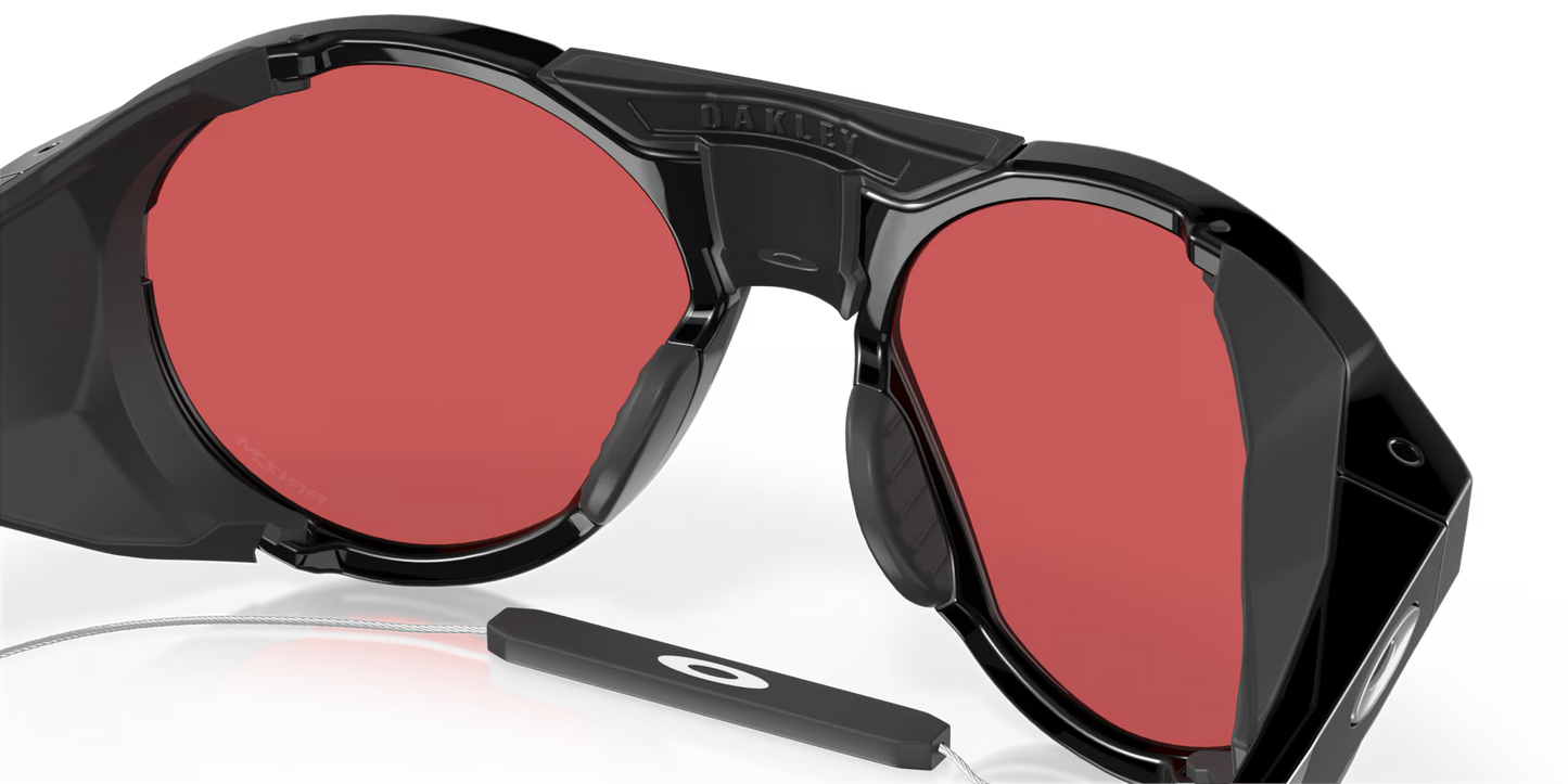 Oakley Clifden prizm snow sapphire Lenses, polished black Frame