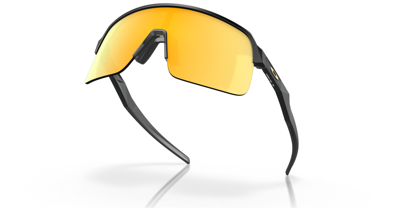 Oakley Sunglass Sutro Lite prizm 24k Lenses,  matte carbon Frame