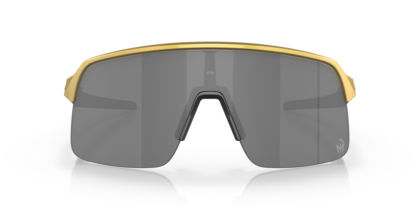 oakley Sunglass Sutro Lite Patrick Mahomes II Collection prizm black Lenses,  olympic gold Frame