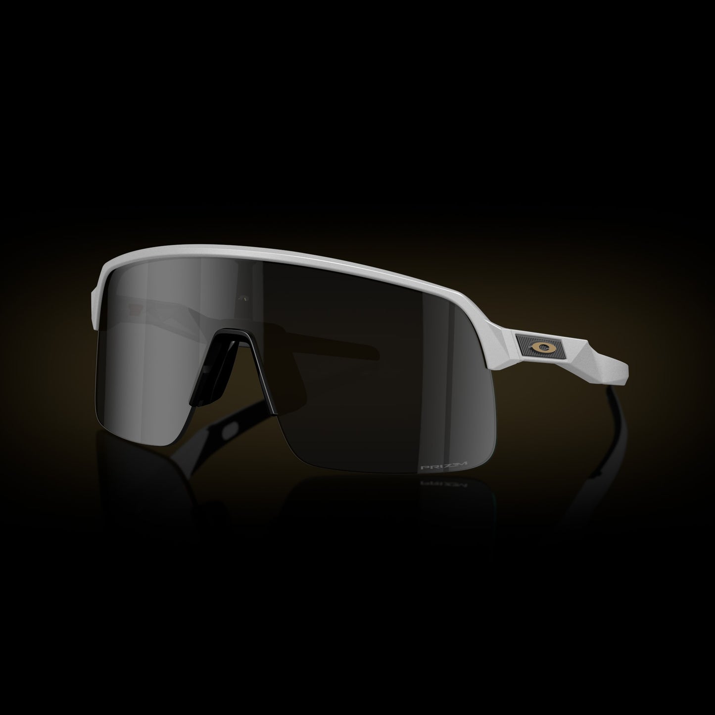 Oakley Sunglass Sutro Lite Players Collection prizm black Lenses, matte white Frame