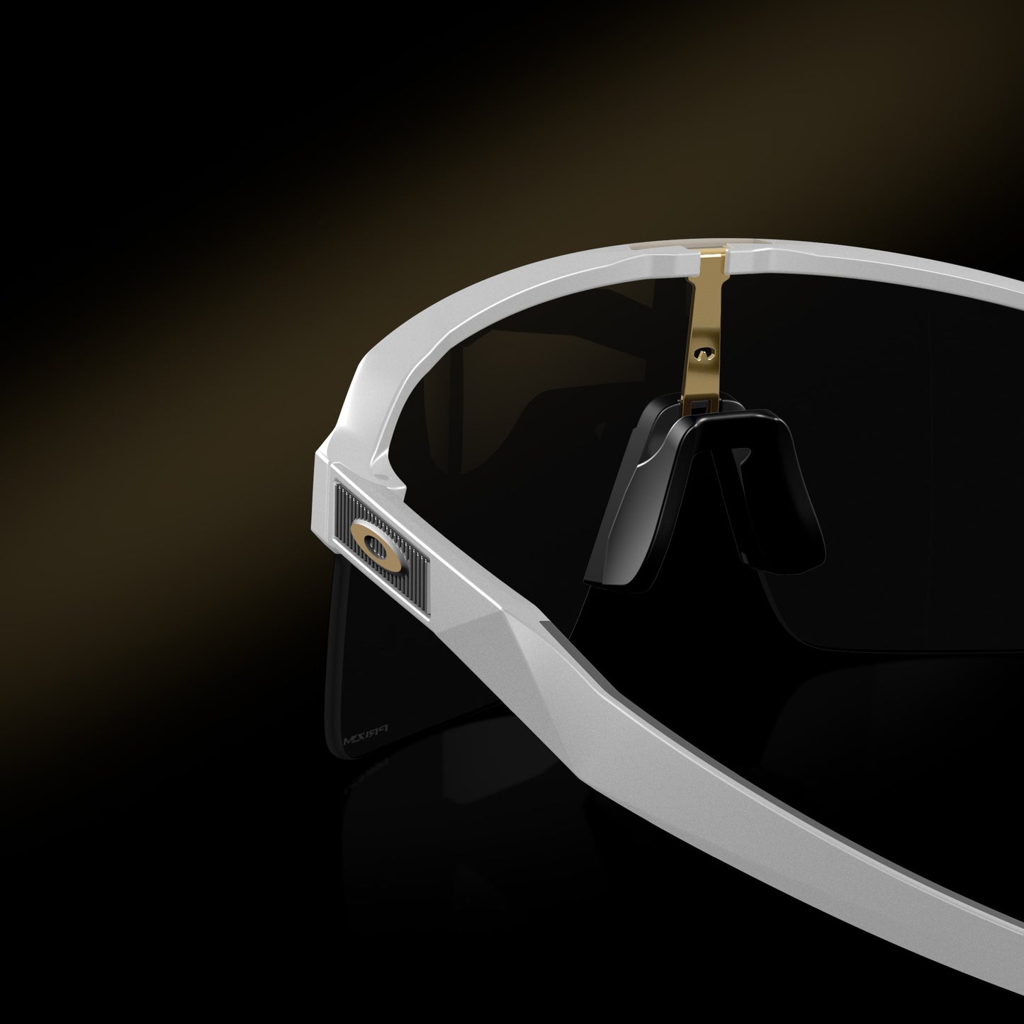 Oakley Sunglass Sutro Lite Players Collection prizm black Lenses, matte white Frame