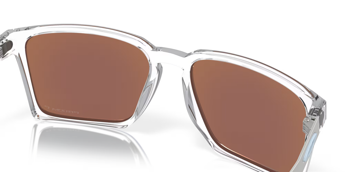 Oakley Exchange Sun prizm deep water polarized Lenses, polished clear Frame