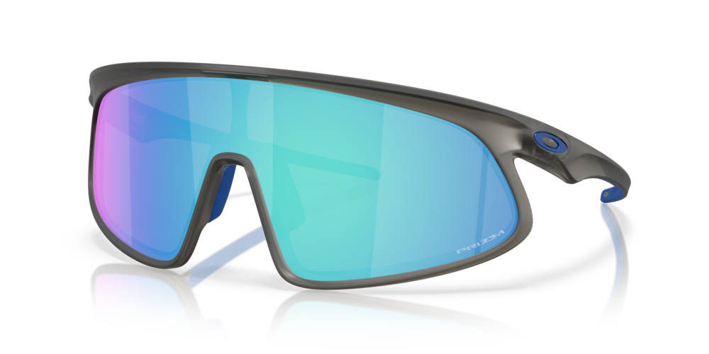 Oakley RSLV with prizm sapphire Lenses and matte grey smoke Frame Oakley RSLV with prizm sapphire Lenses and matte grey smoke Frame