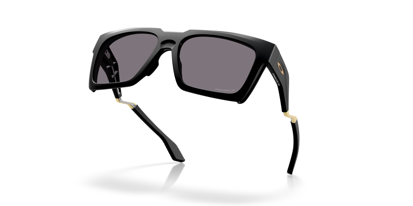 Oakley Sunglass Enigma Ink prizm grey polarized Lenses, matte black Frame