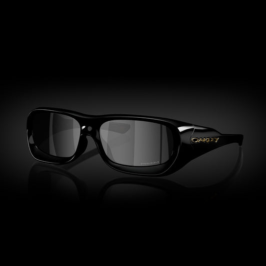Oakley Sunglass De Soto prizm black Lenses with polished black Frame