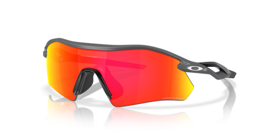 Oakley sunglass Radar® Plate prizm ruby Lenses with matte carbon Frame