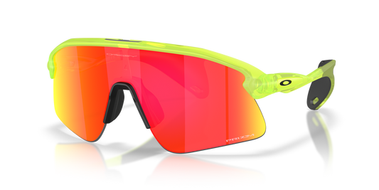 Oakley Sunglass Stunt Devil prizm ruby Lenses with matte uranium Frame