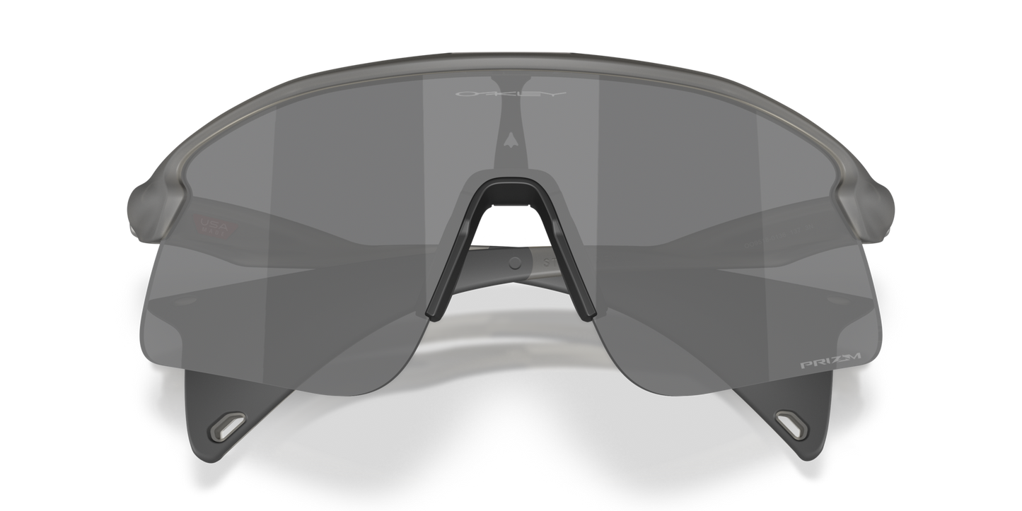 Oakley Sunglass Stunt Devil S prizm black Lenses With grey smoke Frame