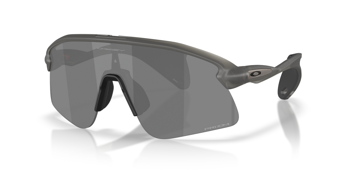 Oakley Sunglass Stunt Devil S prizm black Lenses With grey smoke Frame