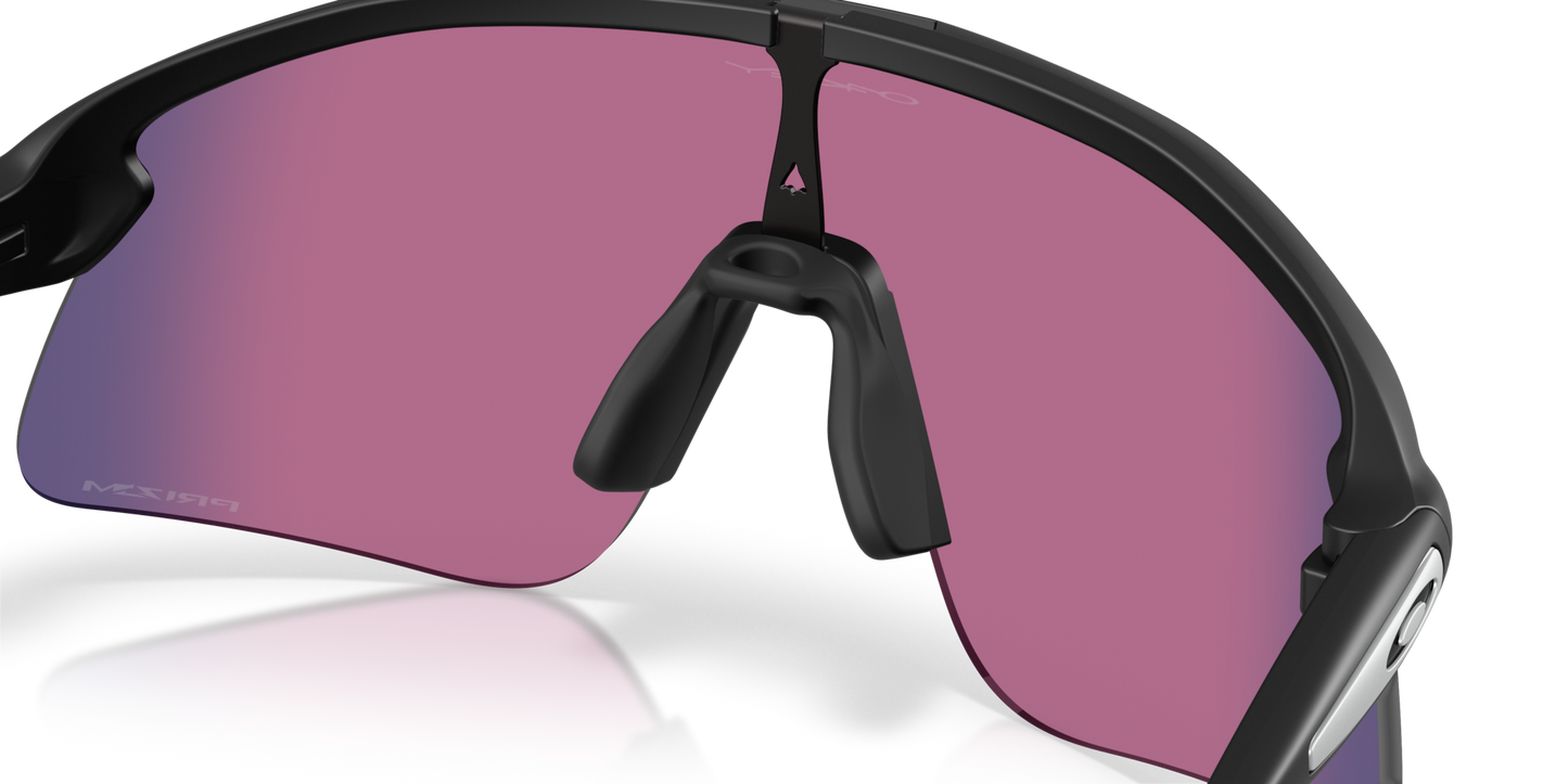 Oakley Sunglass Stunt Devil S prizm road Lenses with matte black Frame
