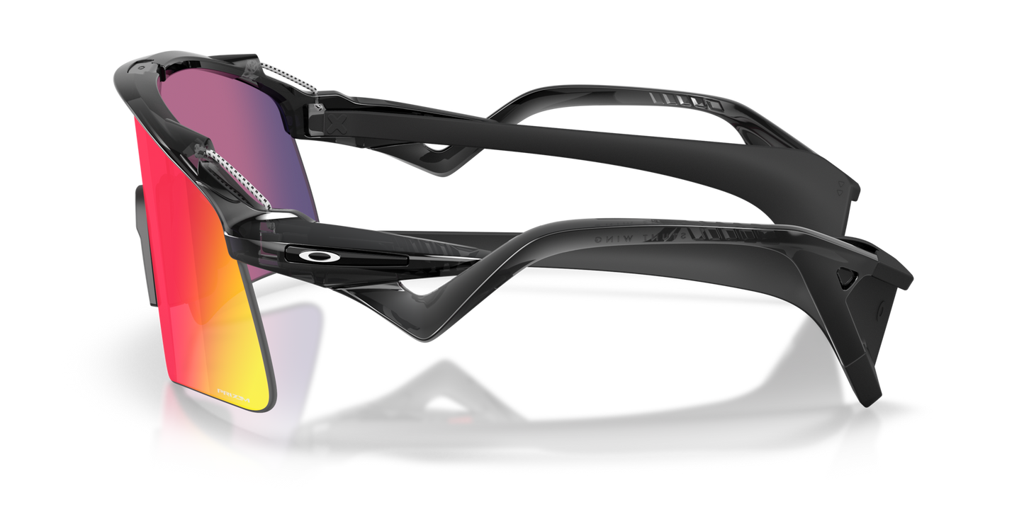 Oakley Sunglass Stunt Wing prizm road Lenses with black ink Frame