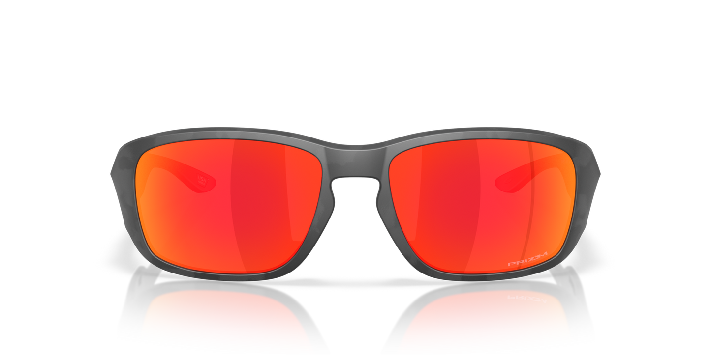 Oakley TOURNIQUET Matte Black Camo PRIZM Ruby Lens Sunglass
