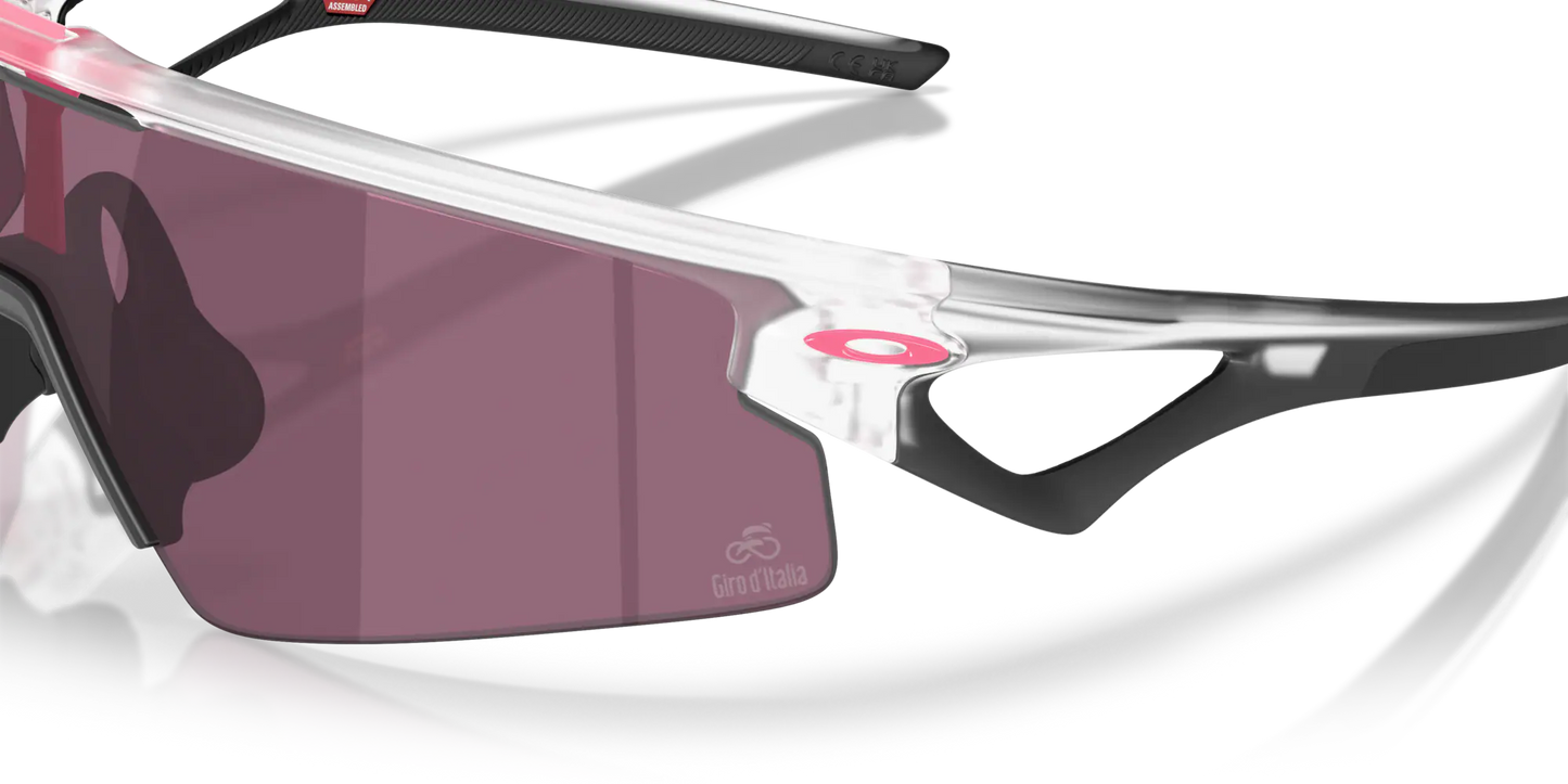 Oakley Sphaera Strike Giro d'Italia prizm road black Lenses, matte clear Frame