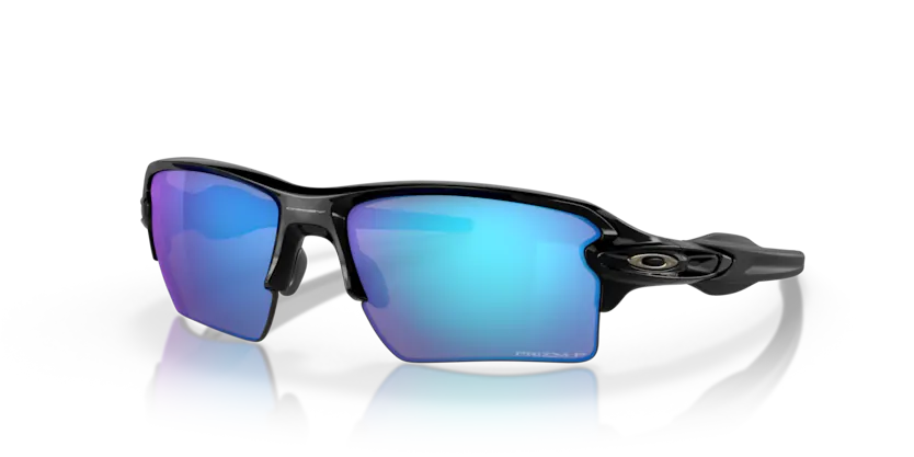 Buy Oakley Flak 2.0 XL Polished black Frame with Prizm sapphire