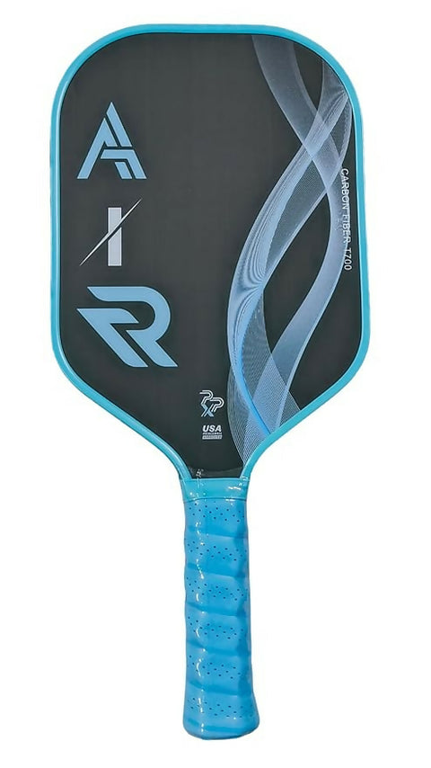 PPX AIR Pickleball Paddle – T700 Carbon Fiber Face & Polymer Honeycomb Core | Lightweight Control Paddle (Black & Blue)