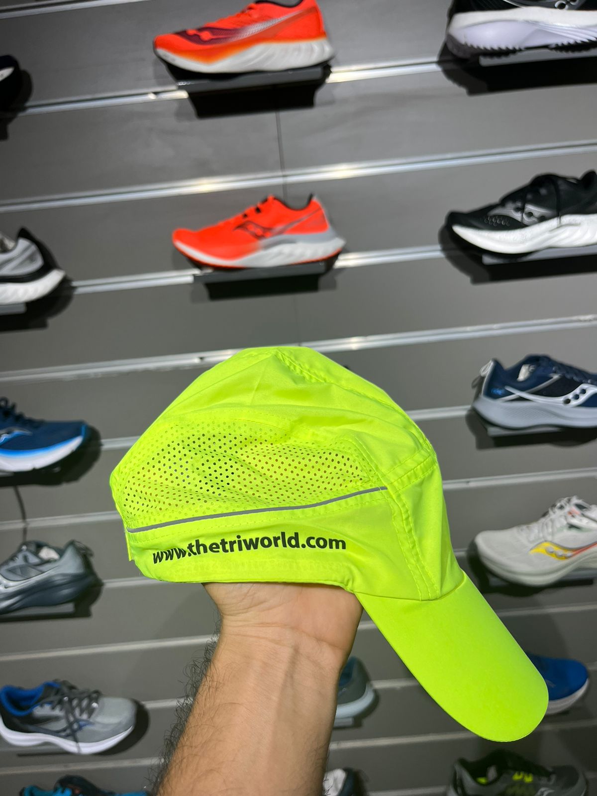 Neon Colour TriWorld Caps