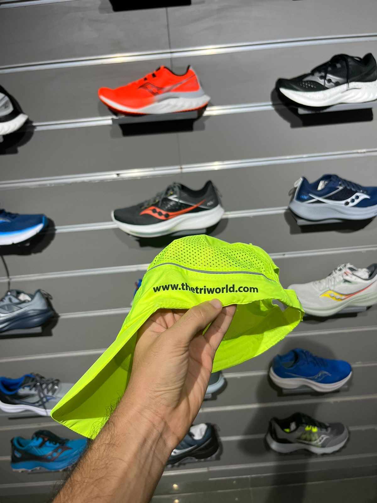 Neon Colour TriWorld Caps