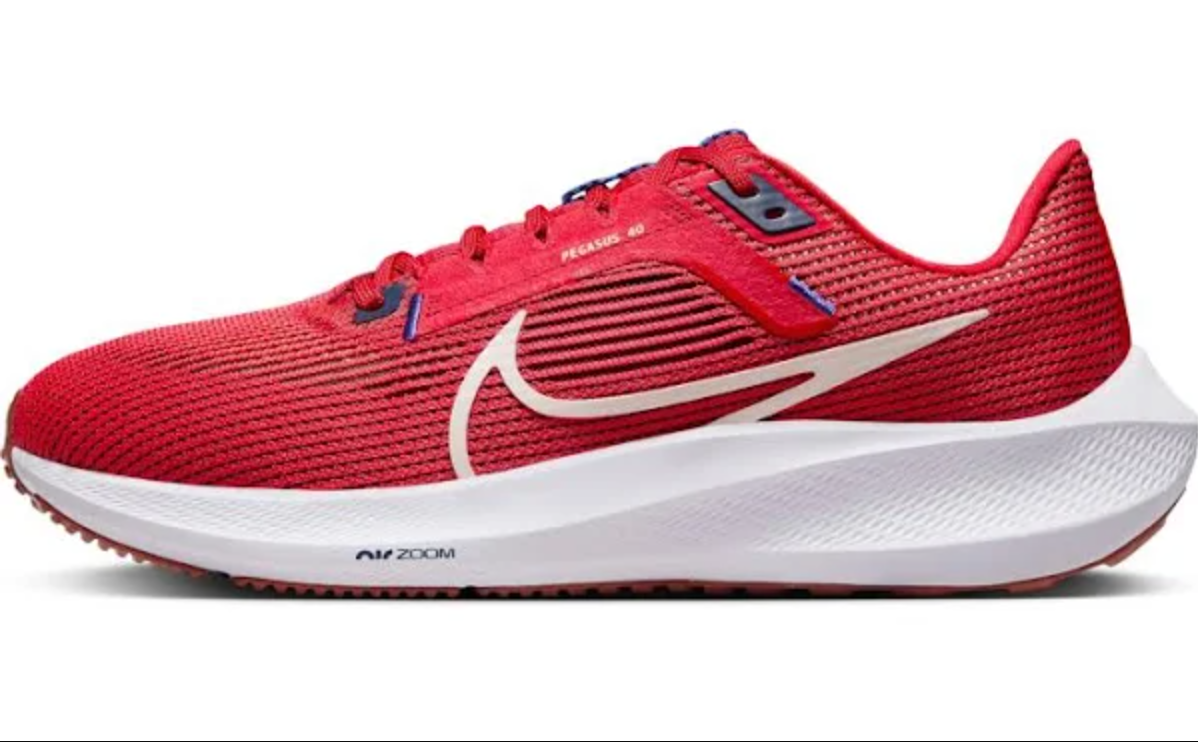 Nike Air Zoom Pegasus 40 Running Shoes Red