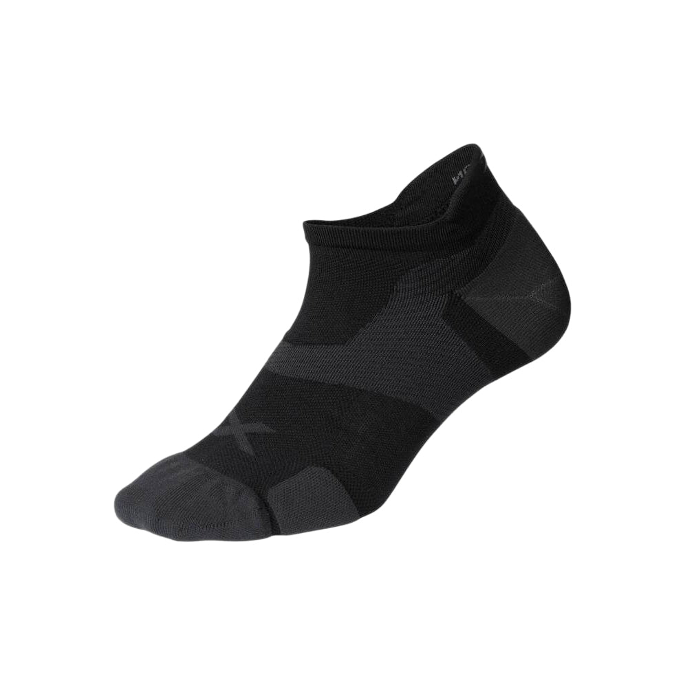 2XU UA5042e Vectr Light Cushion No Show-White/Grey