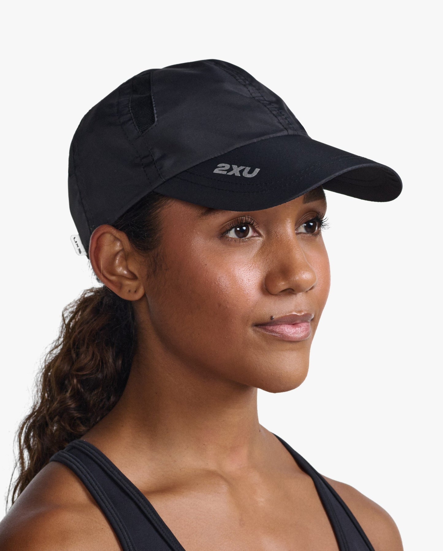 2XU Run Cap Black