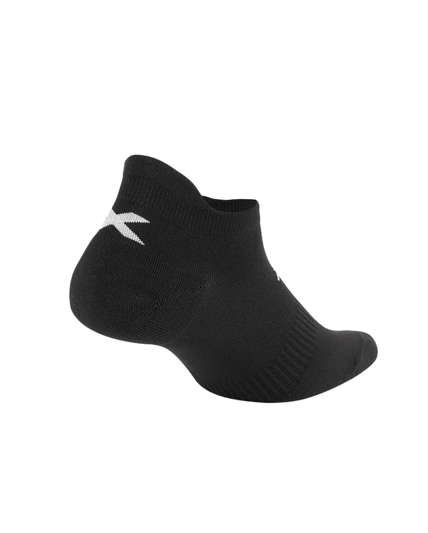 2XU Ankle Sock 3 Pack UQ6551E Black/White