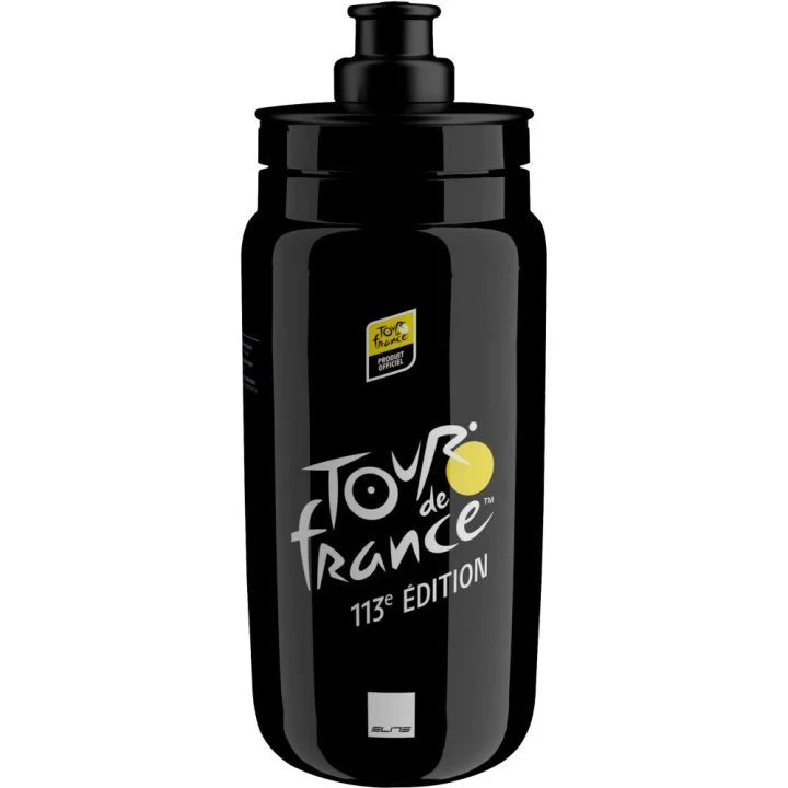 Elite Fly Tour De France Bottle (Black Map)
