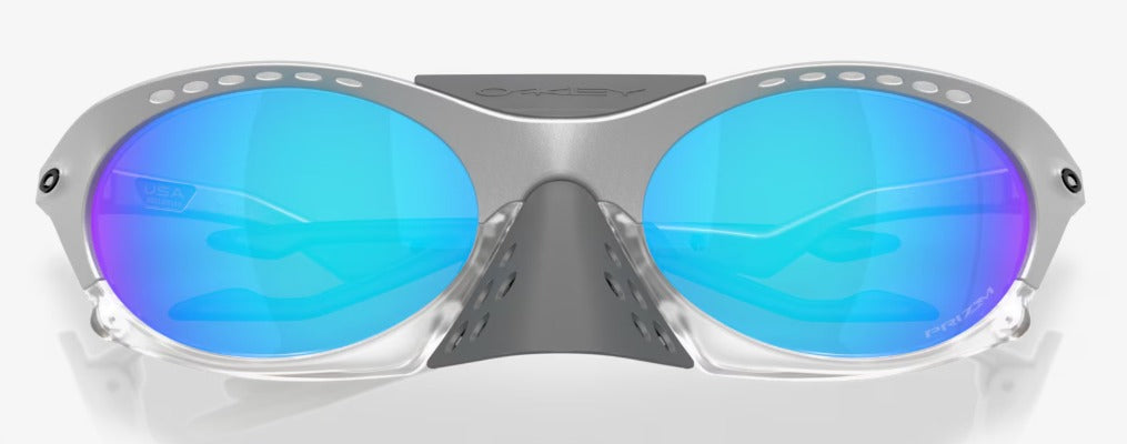 Oakley Plantaris Sunglass with X-Silver and Prizm Sapphire lens