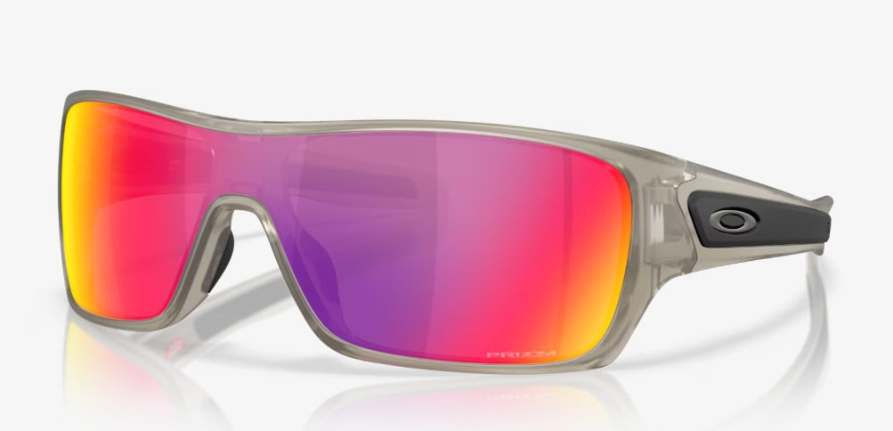 Oakley Turbine Rotor Sunglass with Matte Trans Grey Ink with Prizm Road
